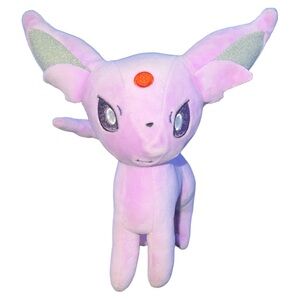 Pokemon Center Japan 2018 Espeon Eevee Collection Plush Doll Purple Stuffed